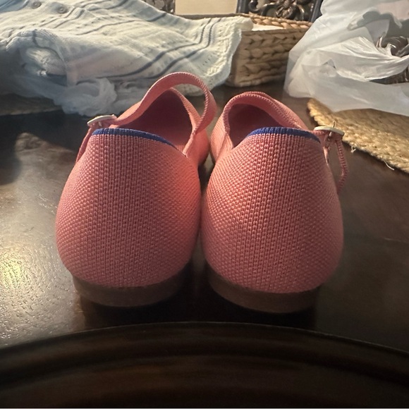Rothy's Pink Flats Comfortable Everyday point shoes. - Picture 2 of 6
